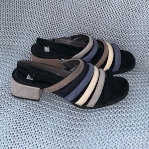 Camper block heel sandals